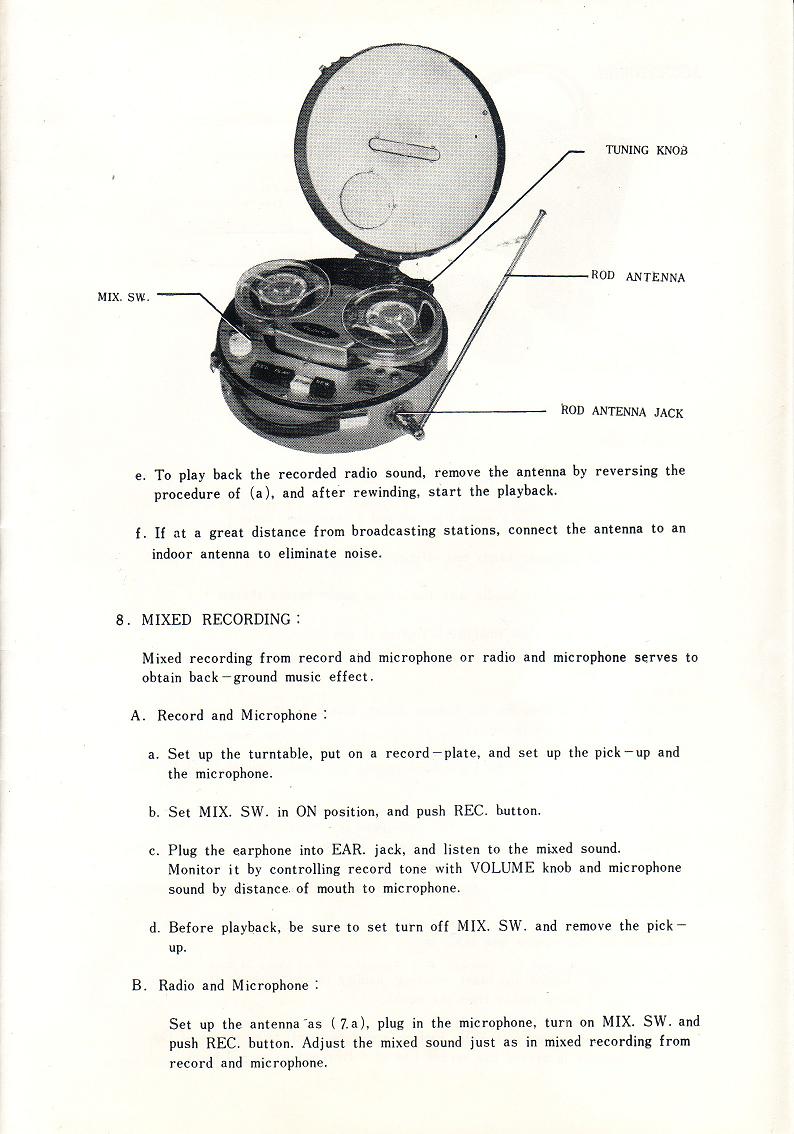 Vintage Technics, Answer triple corder ATR102